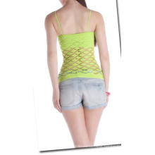 Seamless Fahion Sexy Ladies Mesh Crop Top